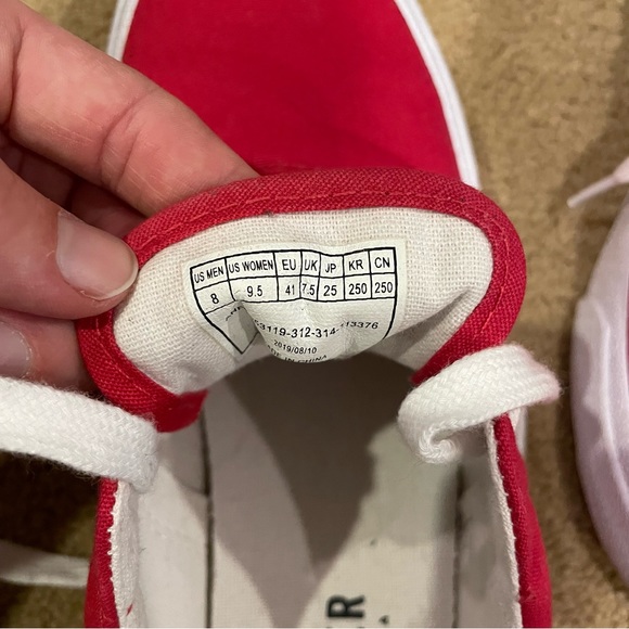 Red Hollister Sneakers - Picture 2 of 3
